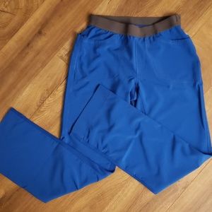 Blue scrub pants XS